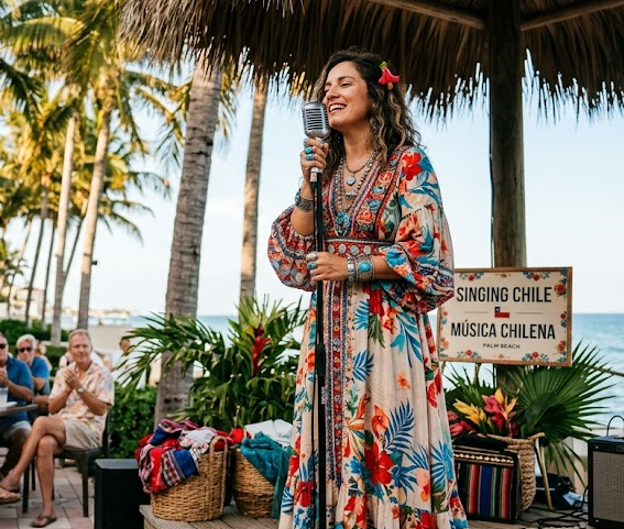 Mia Martin: The Chilean Voice Bringing Passion and Soul to Palm Beach