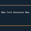 New York Business Now editorial image