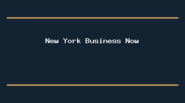 New York Business Now editorial image