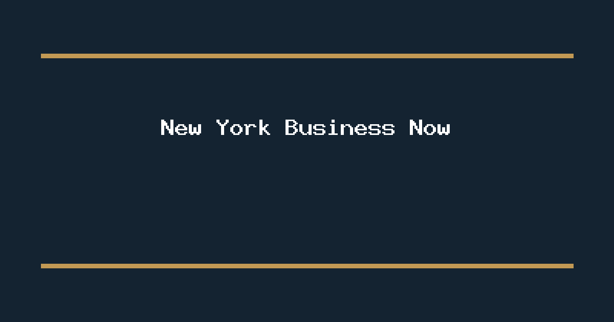 New York Business Now editorial image